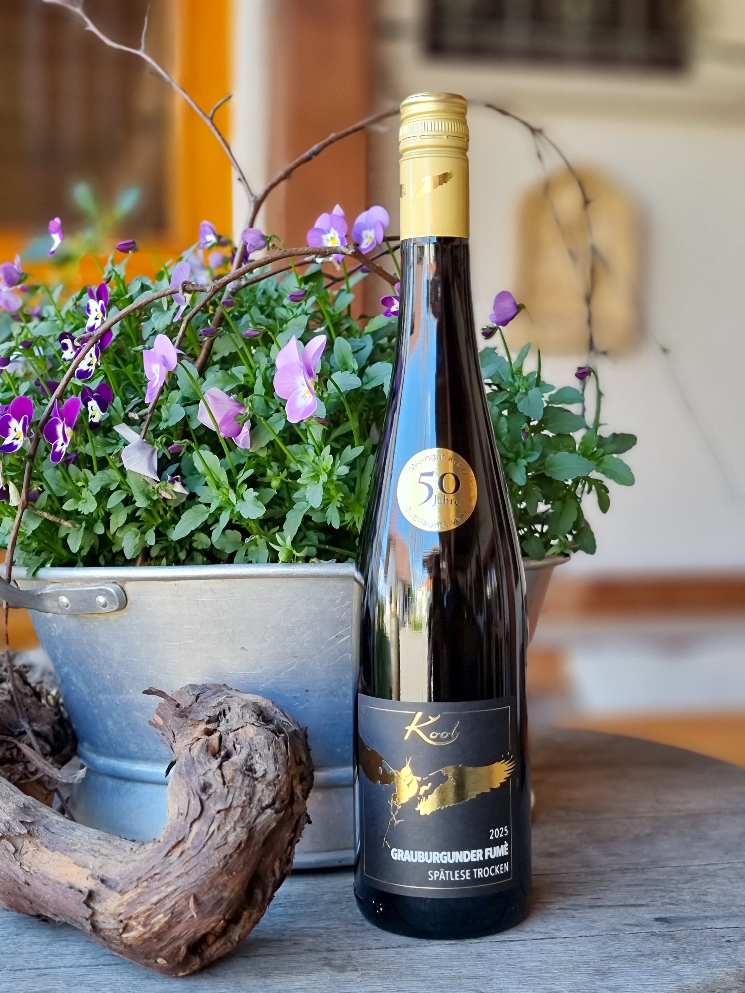 Grauburgunder Spätlese Fumé trocken Jubiläumswein